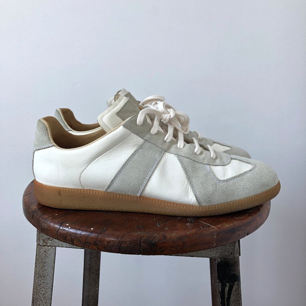 Maison Margiela White & Grey Replica Sneakers